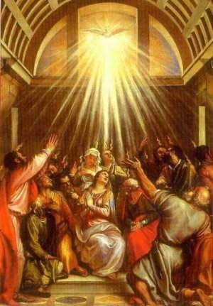 The Descent of the Holy Spirit at Pentecost