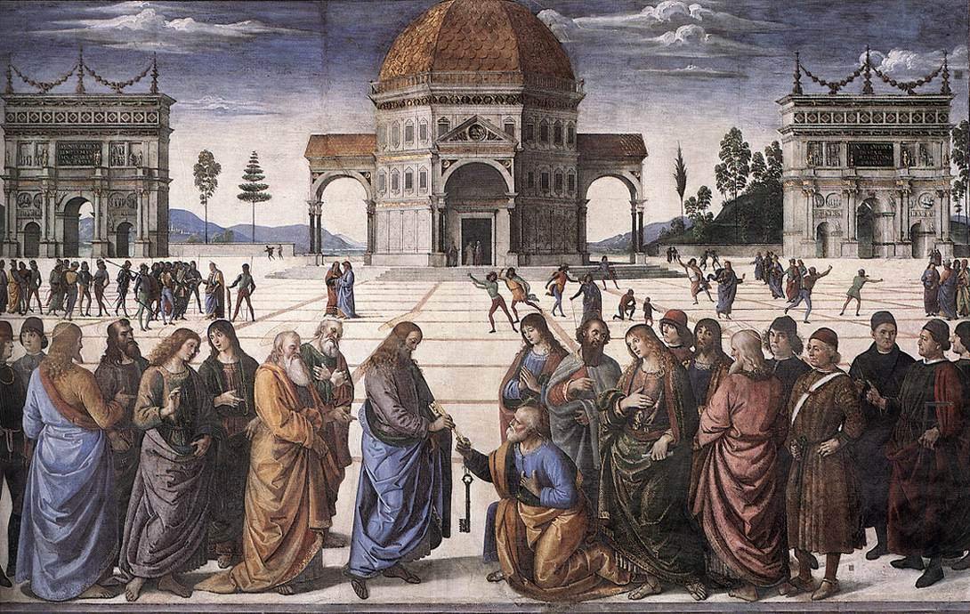 The Delivery of the Keys (Perugino, Sistine Chapel, Rome)