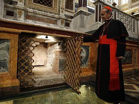 St. Paul's sarcophagus revealed