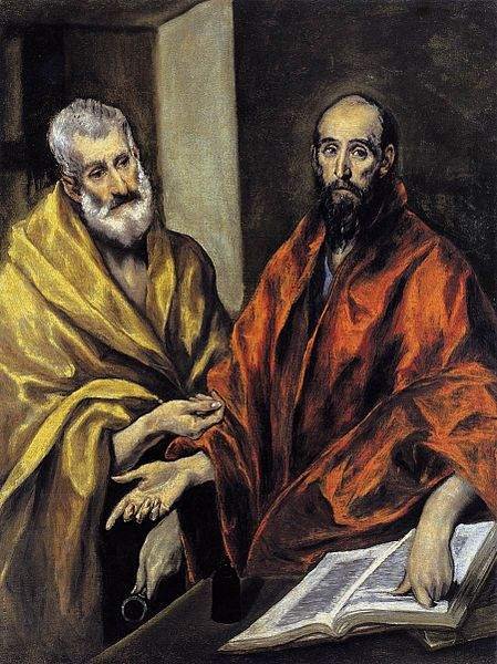 Saints Peter and Paul, by El Greco