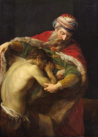 Return of the Prodigal Son, by Batoni