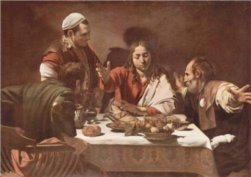 Caravaggio, Supper at Emmaus (1602)