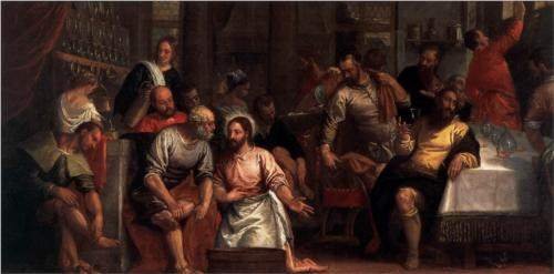 Veronese, Christ Washing the Feet of the Disciples (1580s)