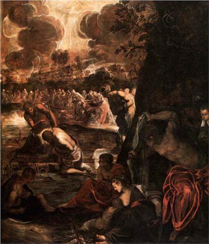 Tintoretto, The Baptism of Christ (1581)