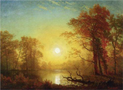 Sunrise by Albert Bierstadt