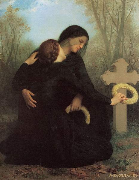 The Day of the Dead (1859), by William-Adolphe Bouguereau.