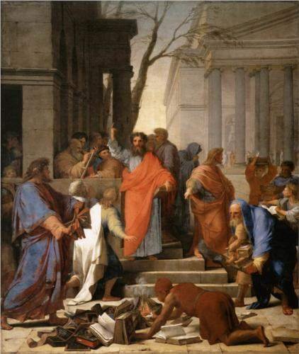 Le Sueur, The Preaching of St. Paul at Ephesus