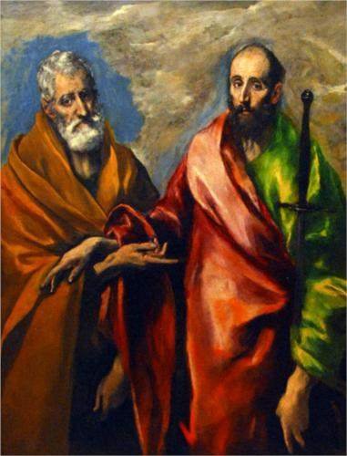 El Greco, St. Paul and St. Peter