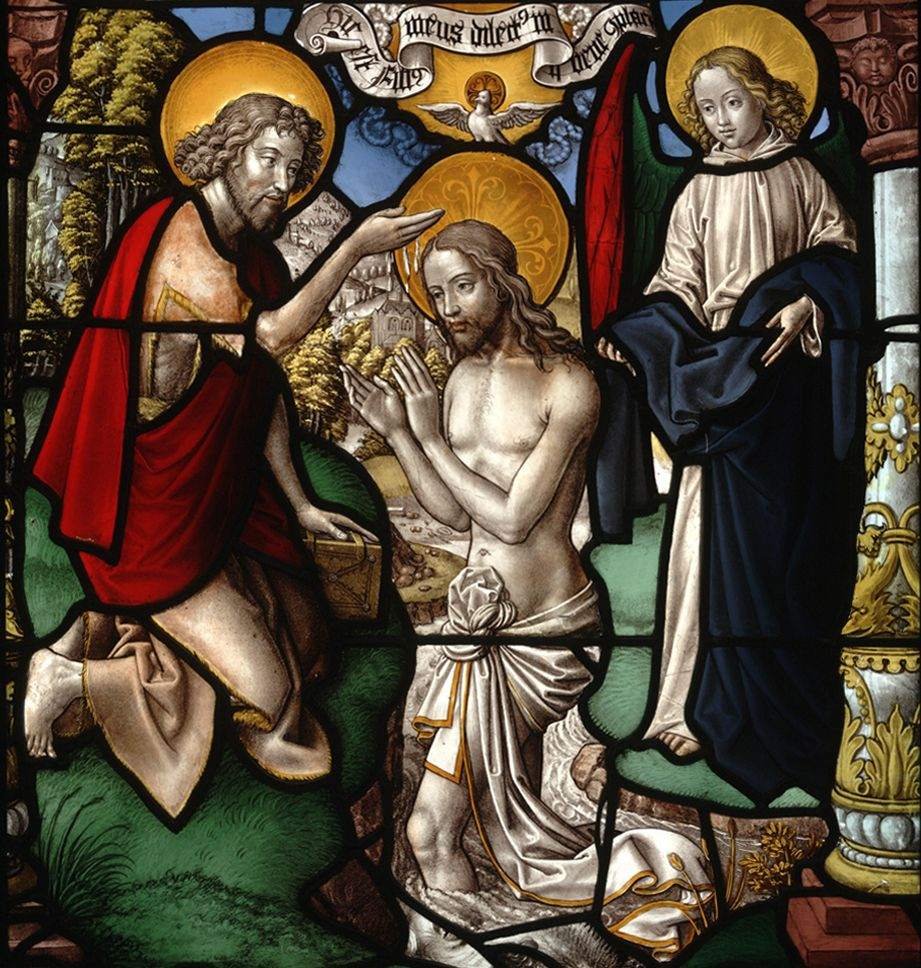 Baptism of Christ, from Mariawald Abbey