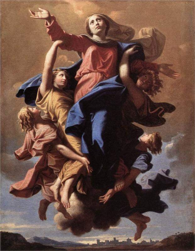 The Assumption of the Virgin (1650), by Nicolas Poussin