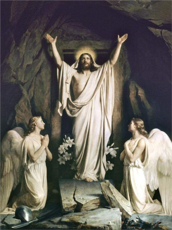 Carl Bloch, The Resurrection of Christ (1875)