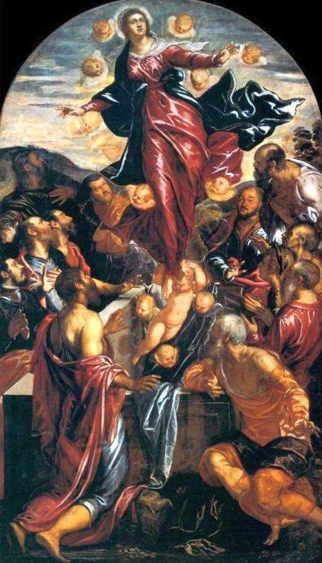 Assumption of the Virgin (c. 1550), by Tintoretto