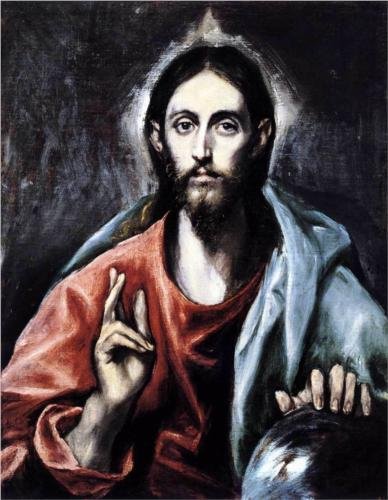 El Greco, Christ blessing (The Saviour of the World)