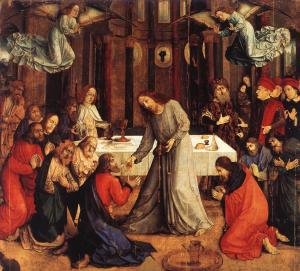 Van Gent, Institution of the Eucharist (c. 1474)