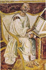 St. Augustine, Lateran fresco